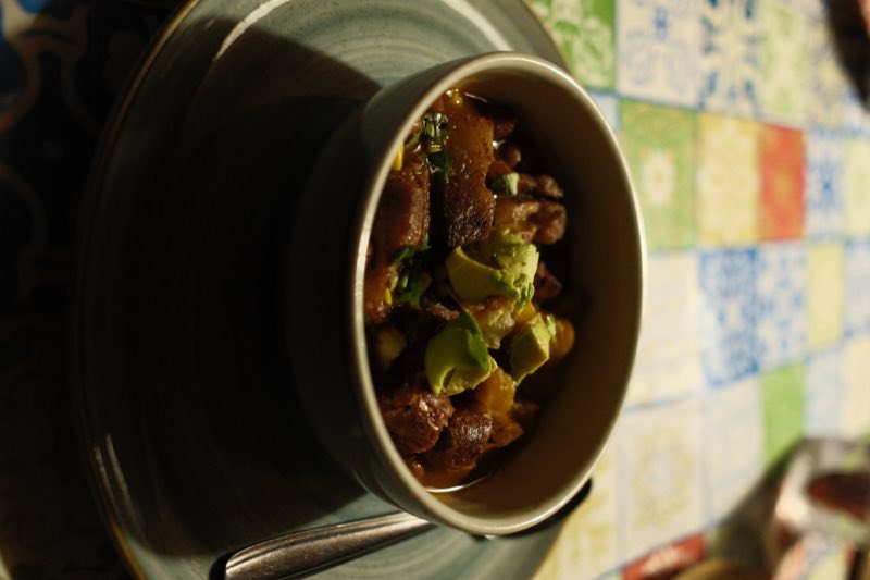 Plato del restaurante